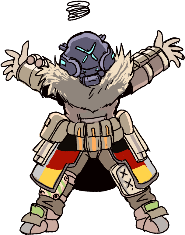 German Pilot V2 - Titanfall 2 Transparent Fanart (662x800)