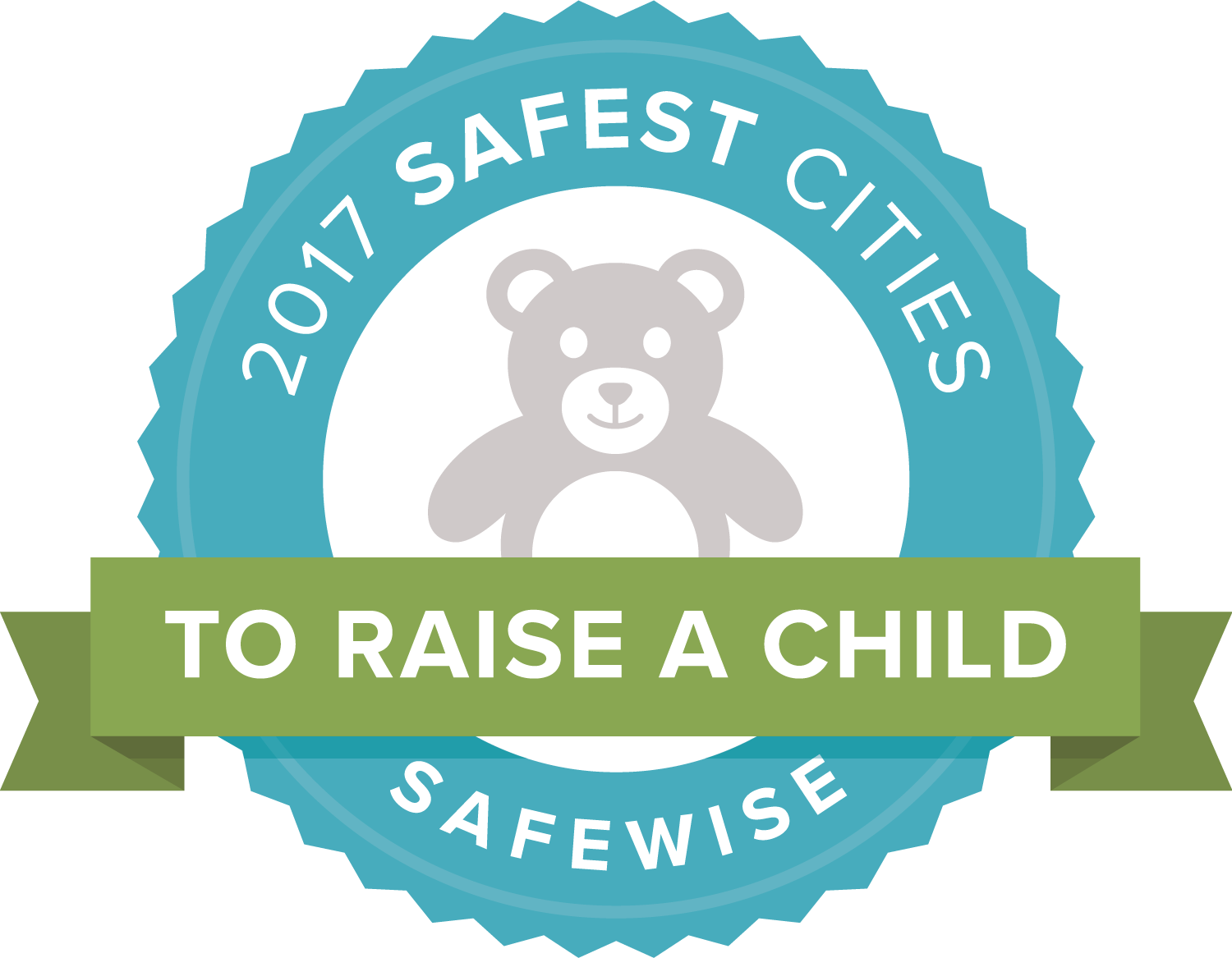 2nd Safest City In The Nation - Color (1500x1167)