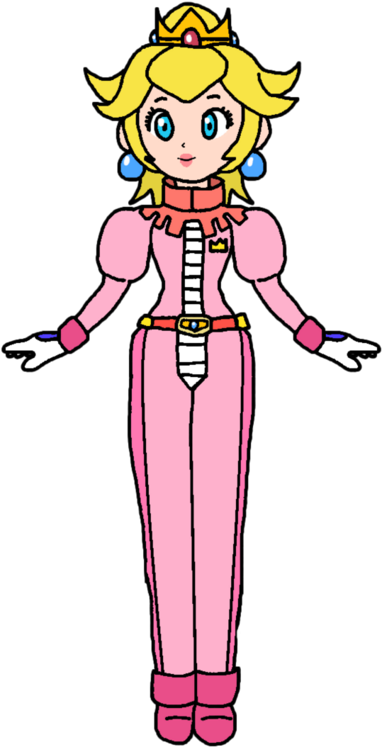 Custom Zeon Pilot Suit By Katlime - Princess Peach (720x1109)