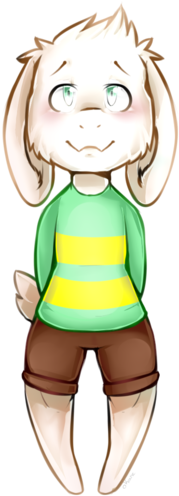 Undertale By Okaces - Undertale Transparent Asriel (600x600)