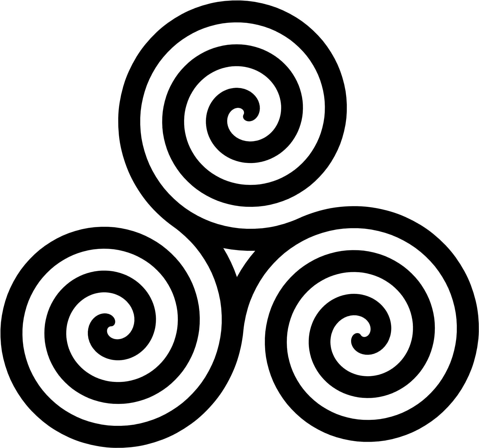 Celtic Spiral Png (1950x1839)