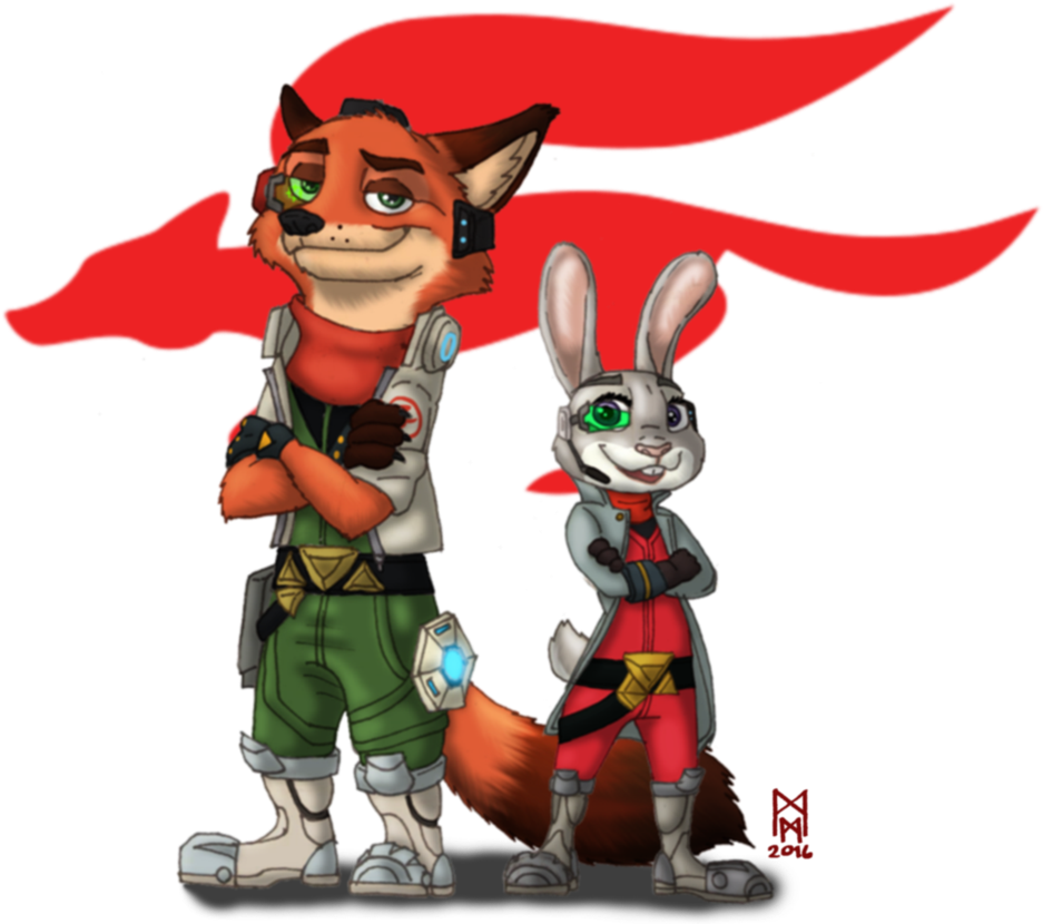 Zootopia's Best Pilots By Morbiusmonster - Zootopia Nick Star Fox (938x852)