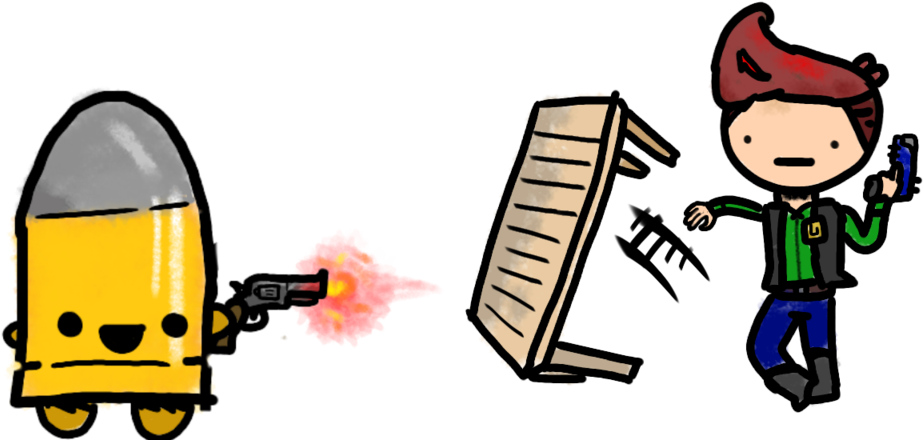 Enter The Gungeon By Derp Hat Hacker - Enter The Gungeon Transparent (1024x576)