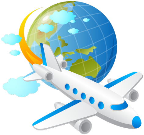 Airplane Globe Flight Aircraft - Airplane Globe Flight Aircraft (960x600)