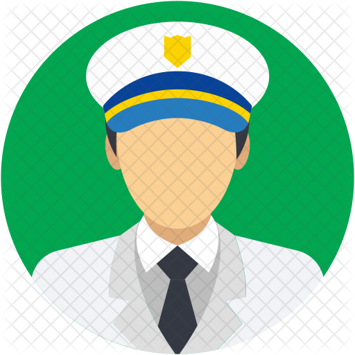 Pilot Icon - Aircraft Pilot (512x512)