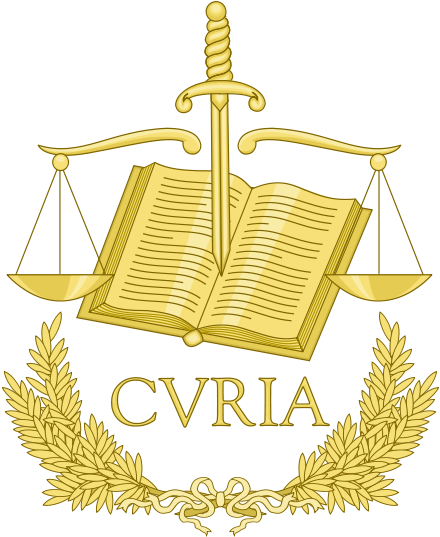 Emblem Of The Court Of Justice Of The European Union - Nature Protection Service (447x545)