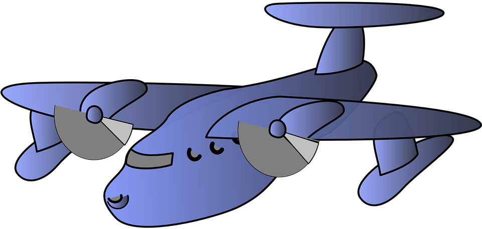Airplane Cartoon Png 13, Buy Clip Art - Airplane (960x480)