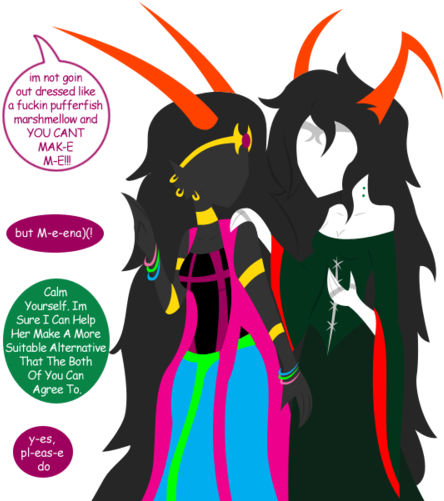 Image Image Image - Homestuck Trolls Ancestors Names (500x500)