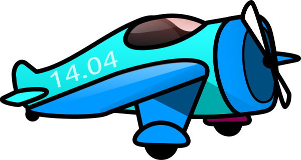 Blue Plane Cliparts - Airplane Blue Picture Clip Art (600x320)