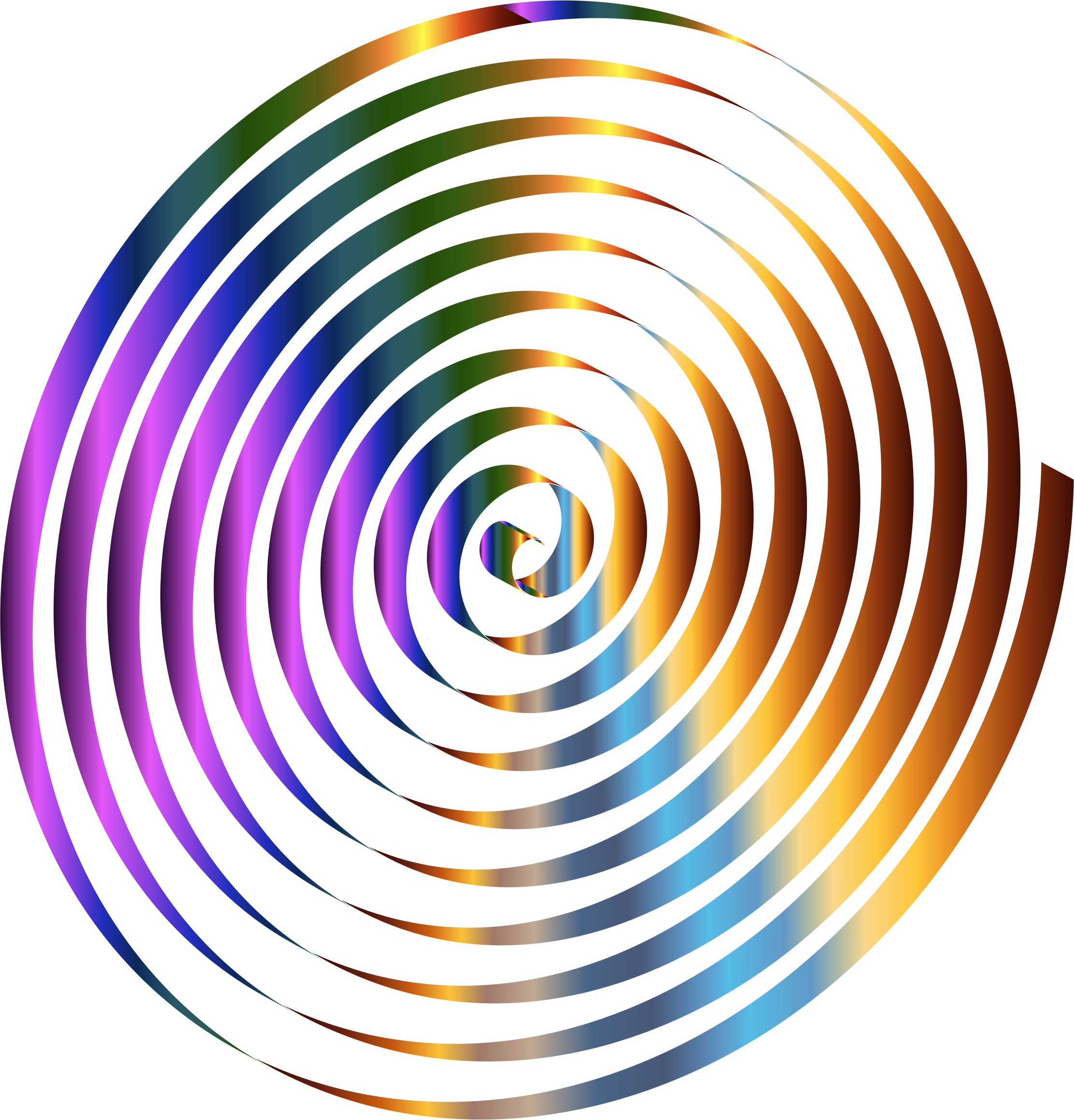 Big Image - 3d Spiral Png (2224x2320)