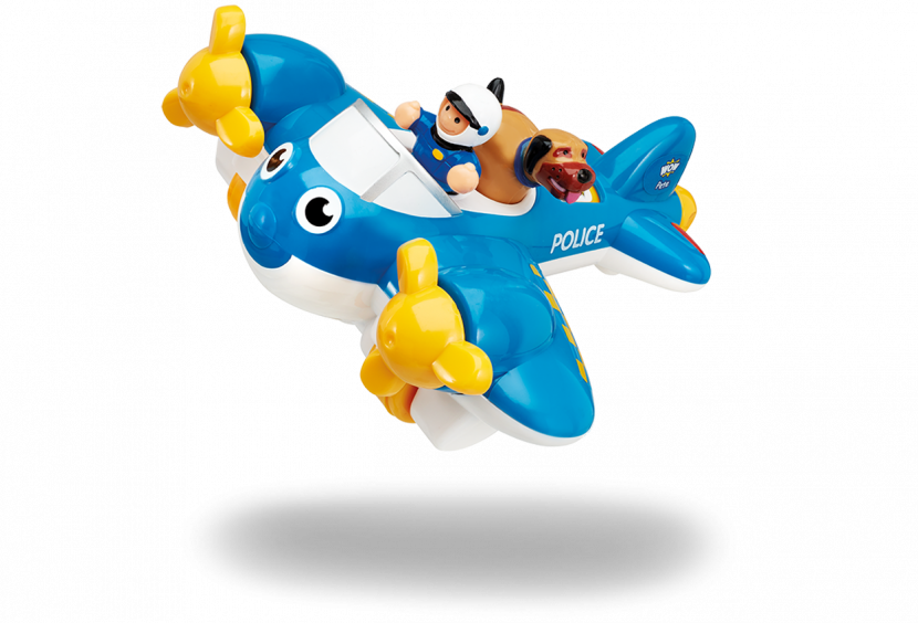 Police Plane Pete - Bath Toy (830x564)