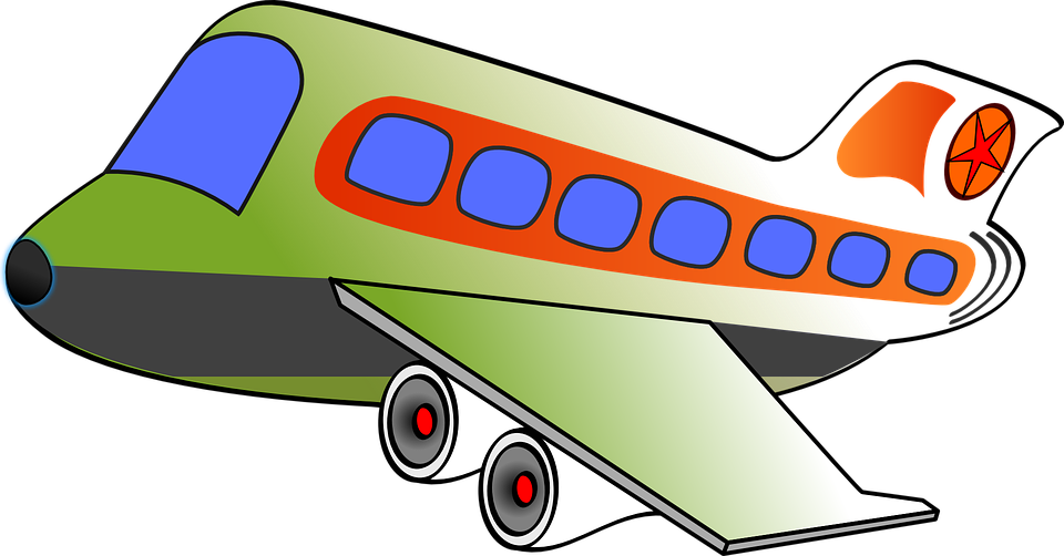 Airplane, Funny, Passenger, Plane, Jet - Gambar Pesawat Terbang Animasi (960x502)