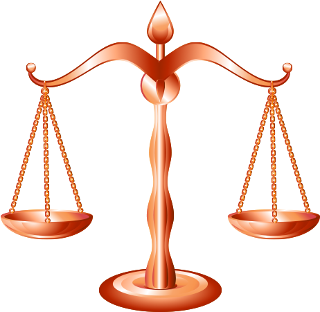 Weighing Scale Lawyer Justice - Scales Of Justice Clipart (500x500)