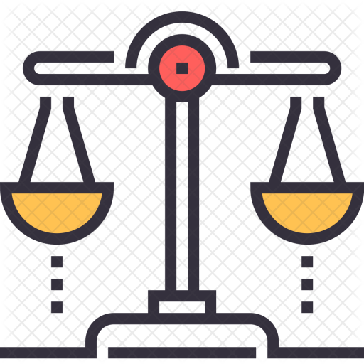 Balance Icon - Law And Ethic Png (512x512)