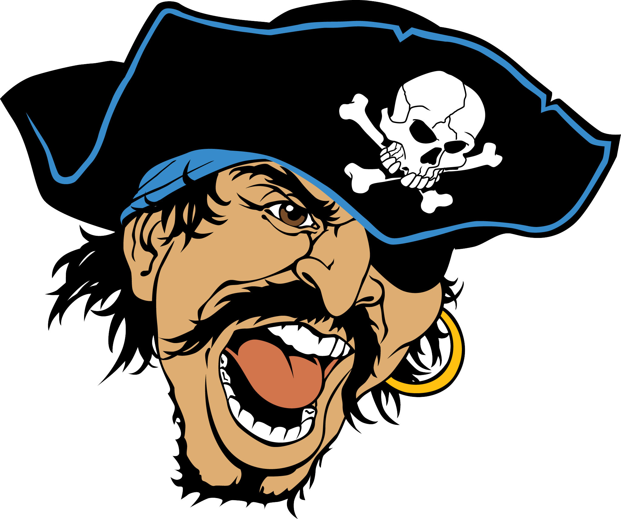 Pirate - Eleanor Roosevelt High School Mascot (2045x1708)