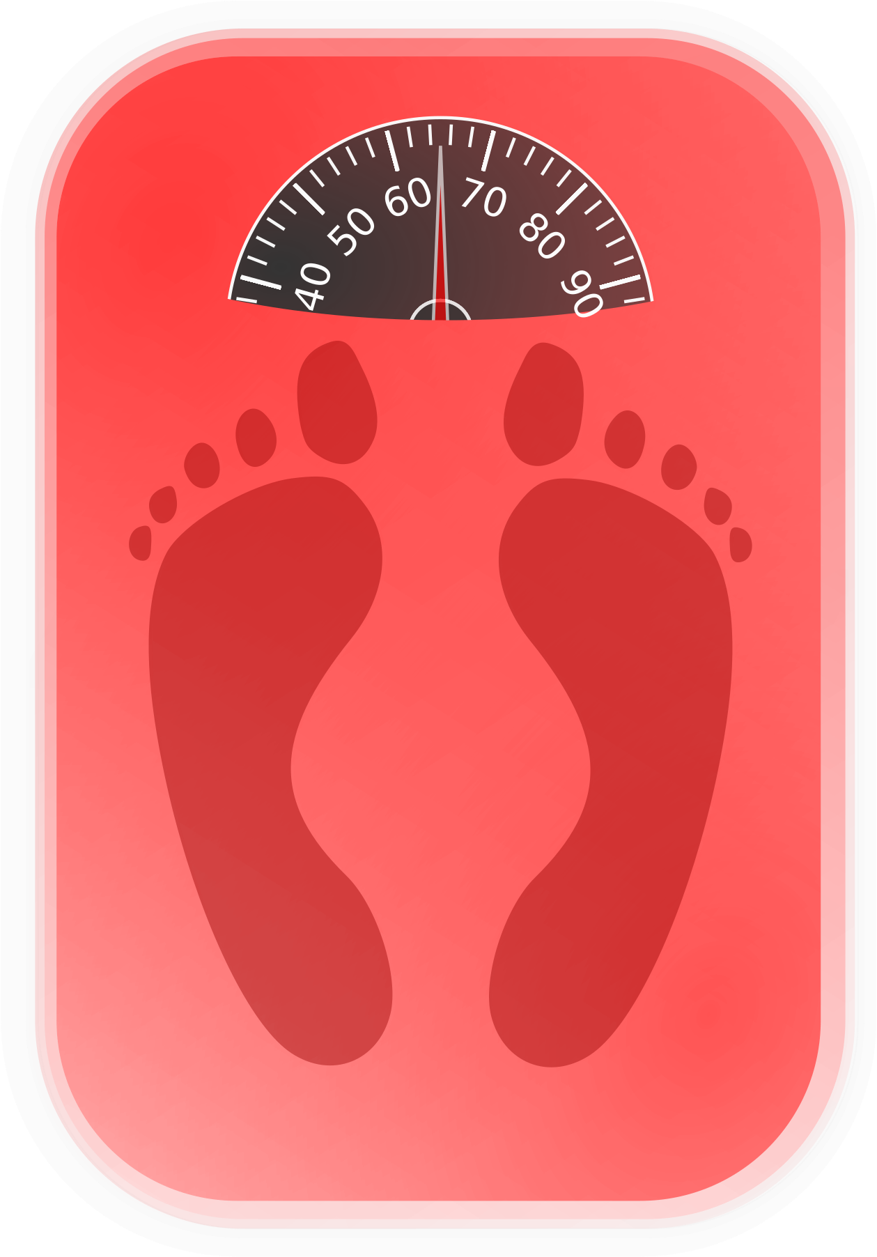 Clipart - Weighing Scale (1697x2400)
