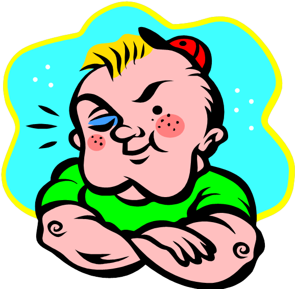 Lessons In Bullying Do As I Say, Not As I Do - Physical Bullying (580x576)