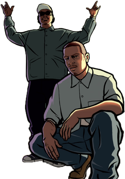 Gta Clipart Michael Png - Real G 4 Life (500x638)