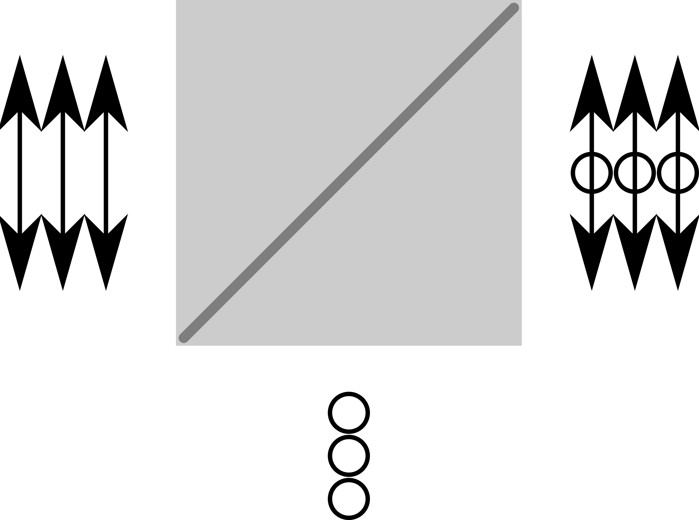 Beam Splitter - Clip Art (2400x1785)