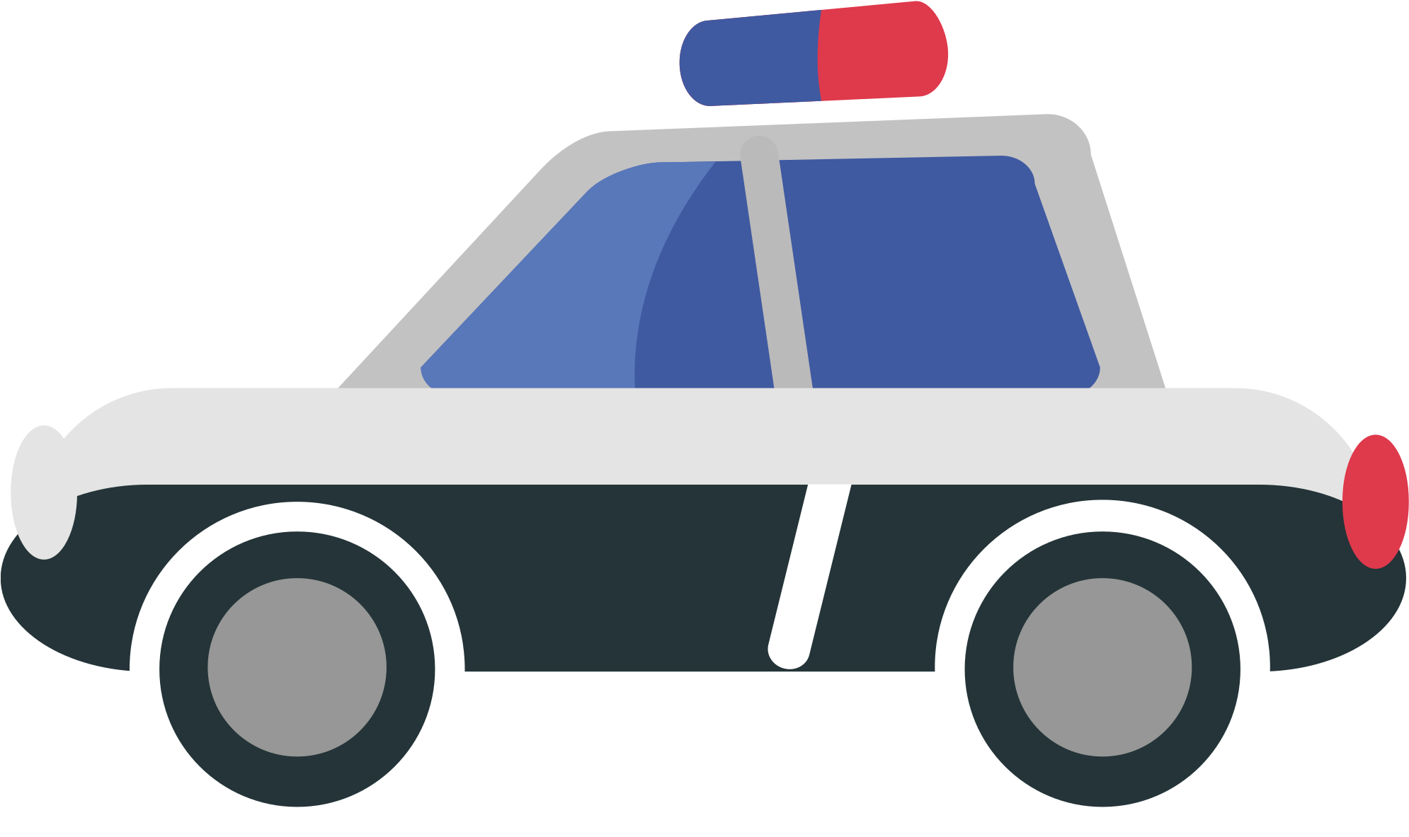 Police Car Clipart 8, - Clip Art (2000x2000)