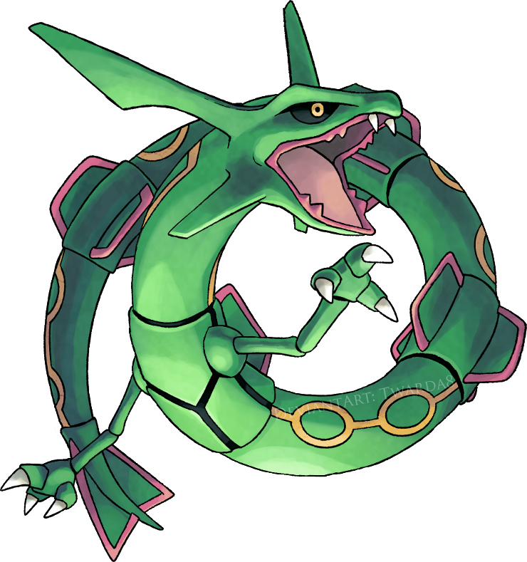Rayquaza By Twarda8 On Deviantart - Rayquaza Png (740x789)