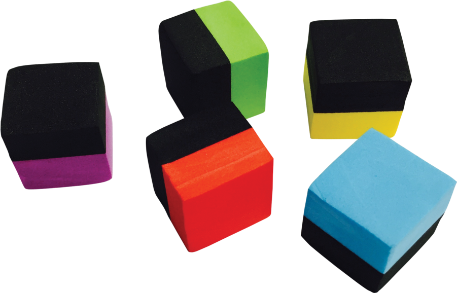 Magnetic Foam Fish Ten Frames Alternate Image A - Foam (900x900)