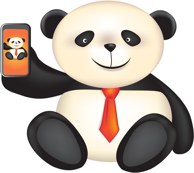 Giant Panda Red Panda Bear Cartoon - Giant Panda Red Panda Bear Cartoon (800x721)