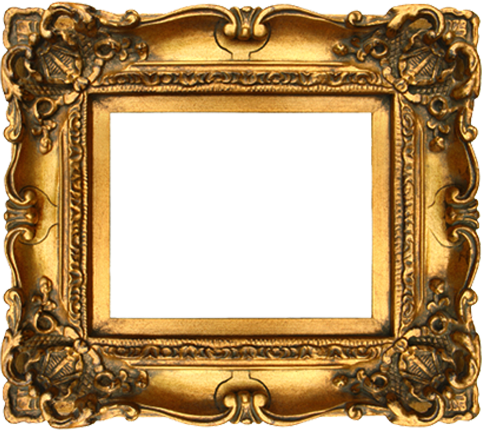 Printable Picture Frame - Fancy Picture Frames Png (1600x1440)