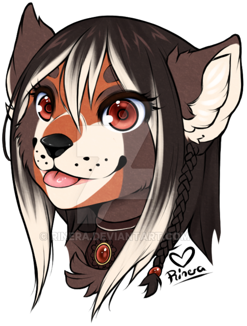 P Cutie Red Panda By Rinera On Deviantart - Derpy Red Panda (600x724)