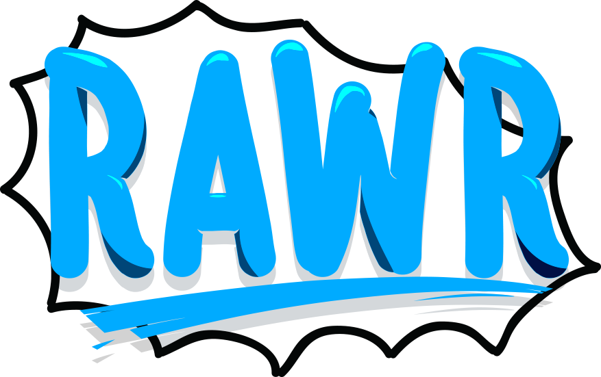 Logo - Rawr Clipart (877x551)