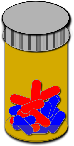 Amber Prescription Bottleclip Art Image New 9d08uf - Illustration (512x512)