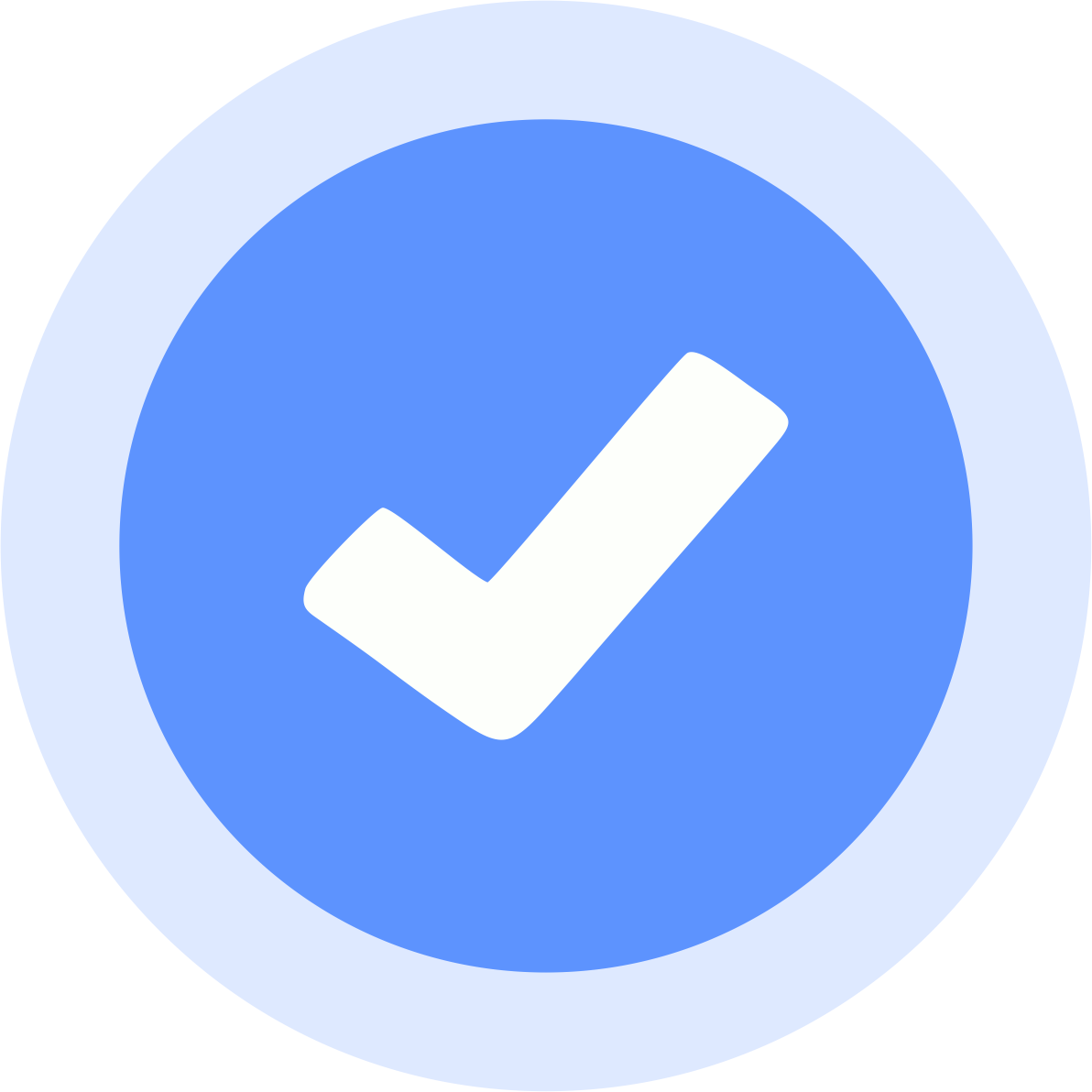 Verified Badge Of Instagram Hd - Facebook Blue Checkmark (1192x1192)