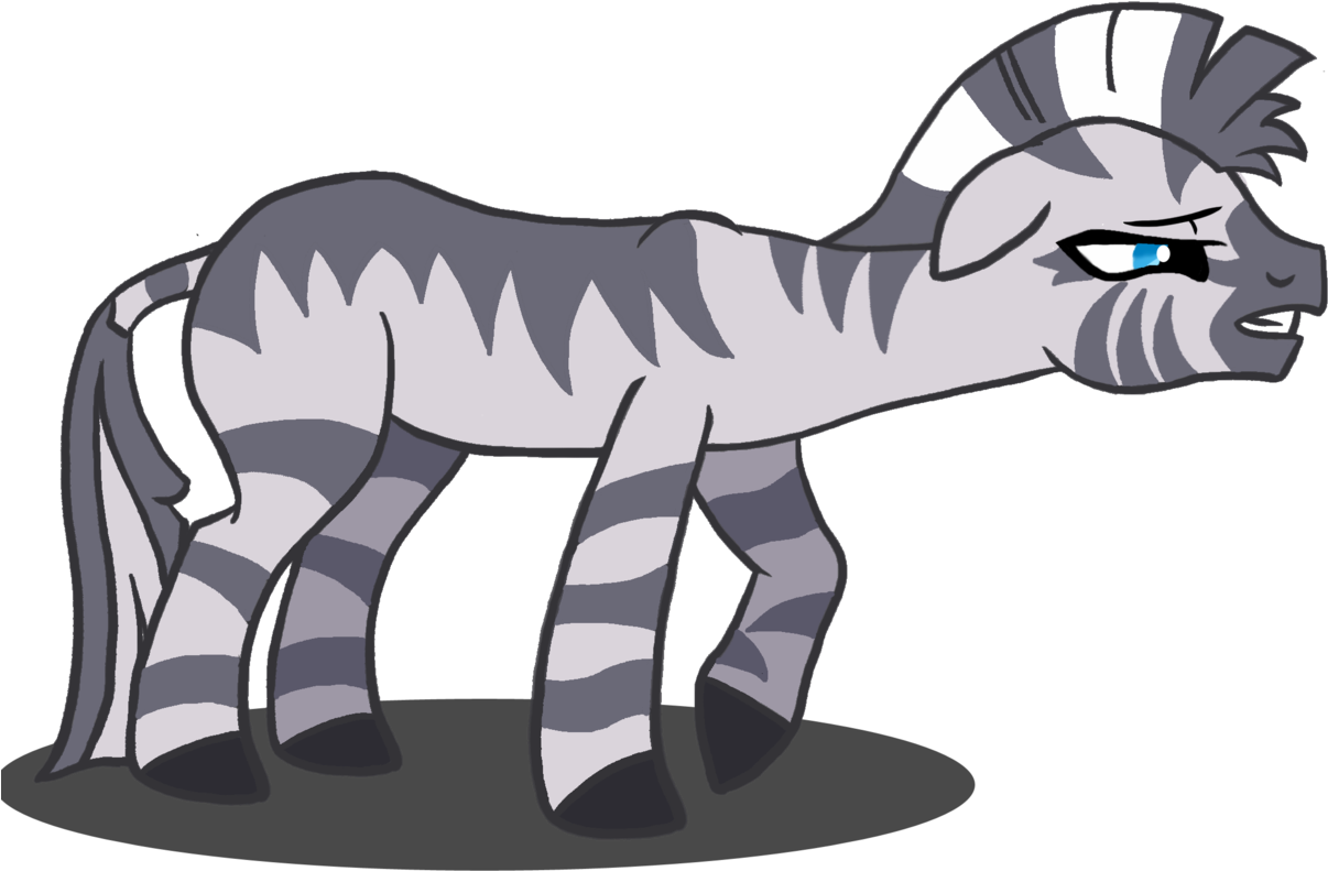 Zebra Clipart Sad - Sad Zebra Cartoon (1280x960)