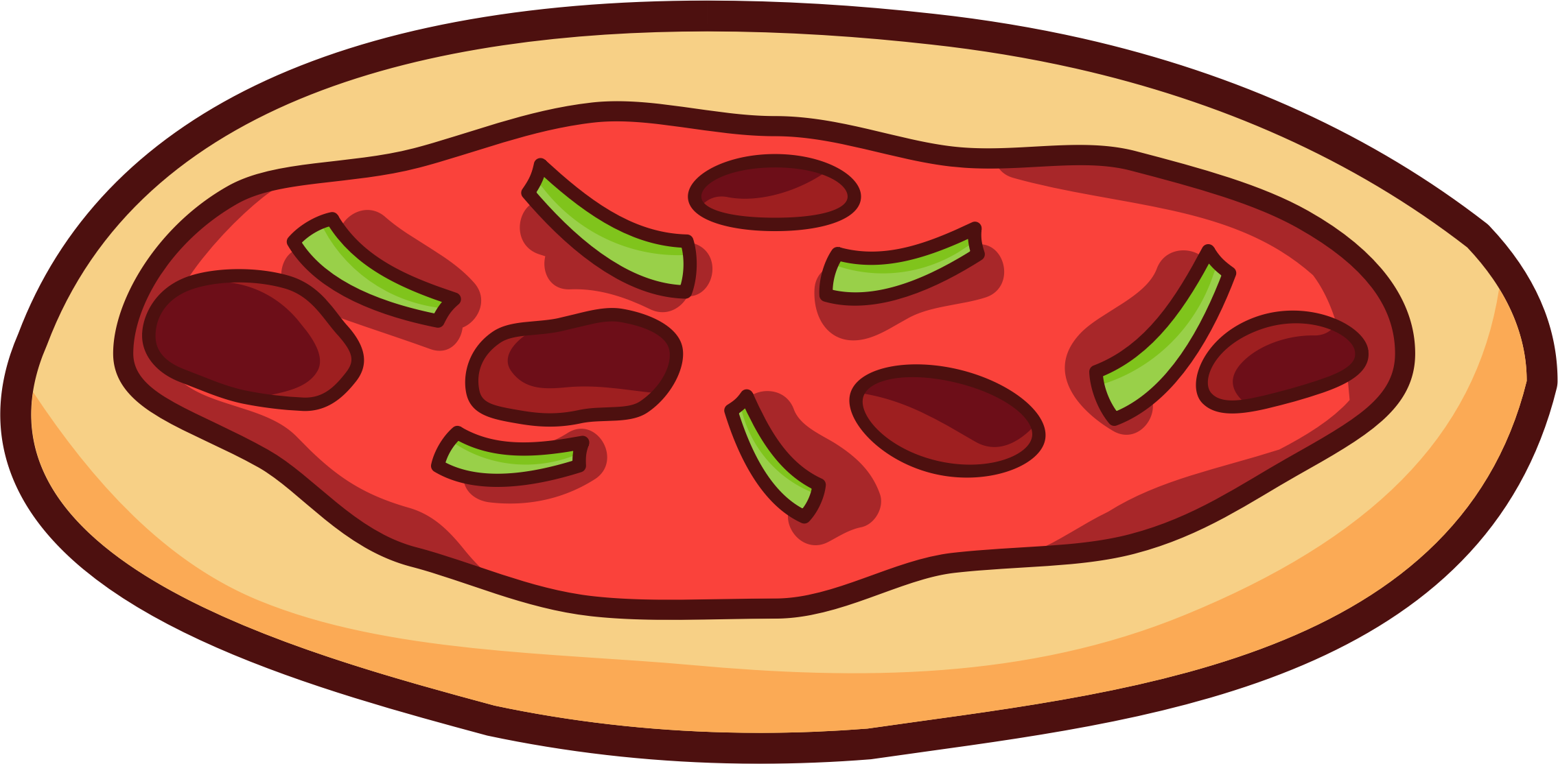 Big Pizza Clipart, Explore Pictures - Political Cartoon About Articles Of Confederation (2270x1114)