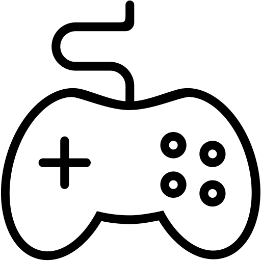 512 X 512 - Game Icon Outline (512x512)