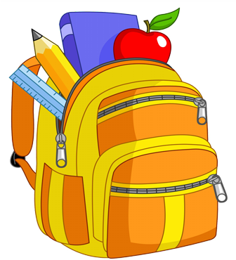 Bag Clipart Preschool - Cartoon School Bag (400x383)