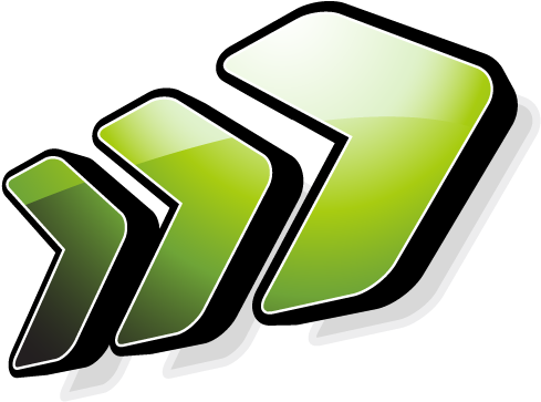 Green Arrow - Seta Indicando Png (500x500)