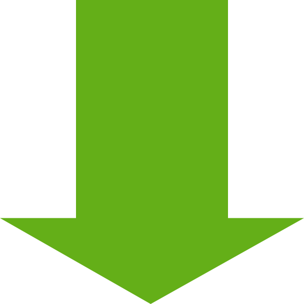 Green Down Clip Art At Clker - Clip Art (600x600)