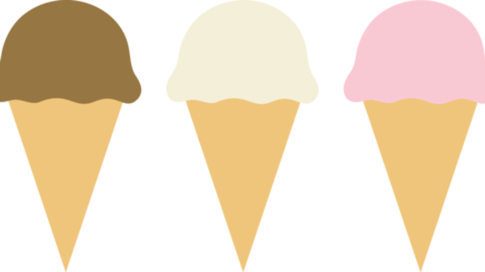 National Ice Cream Month - Ice Cream Cone Clip Art (984x553)