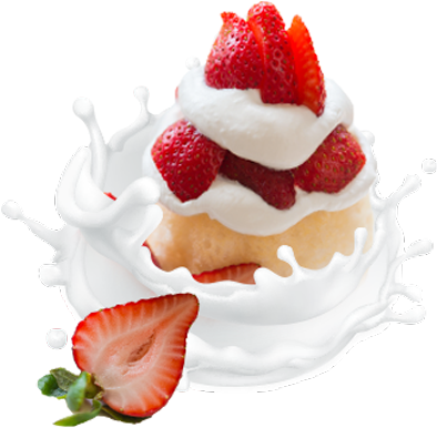 Strawberry Shortcake - Strawberry Ahort Cake Ice Cream (400x400)