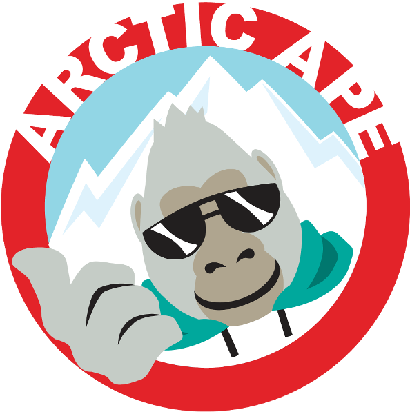 Arctic Ape Large Logo - Arctic Apes (600x598)