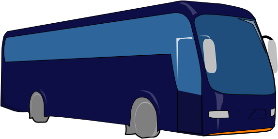 Tour Bus Clip Art (600x286)