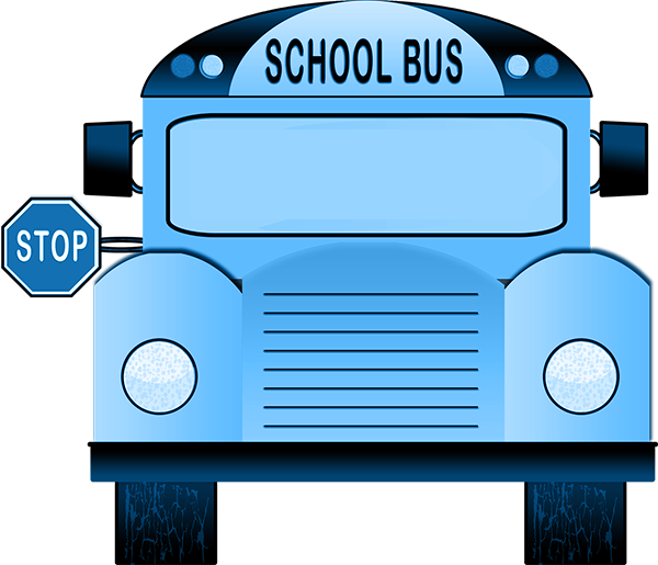 Bus Clipart Daycare Van - Months Of The Year Japanese (600x515)