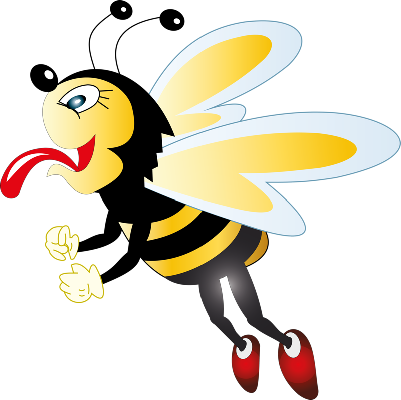 Worker Bee Honey Bee Bumblebee Clip Art - Worker Bee Honey Bee Bumblebee Clip Art (800x798)