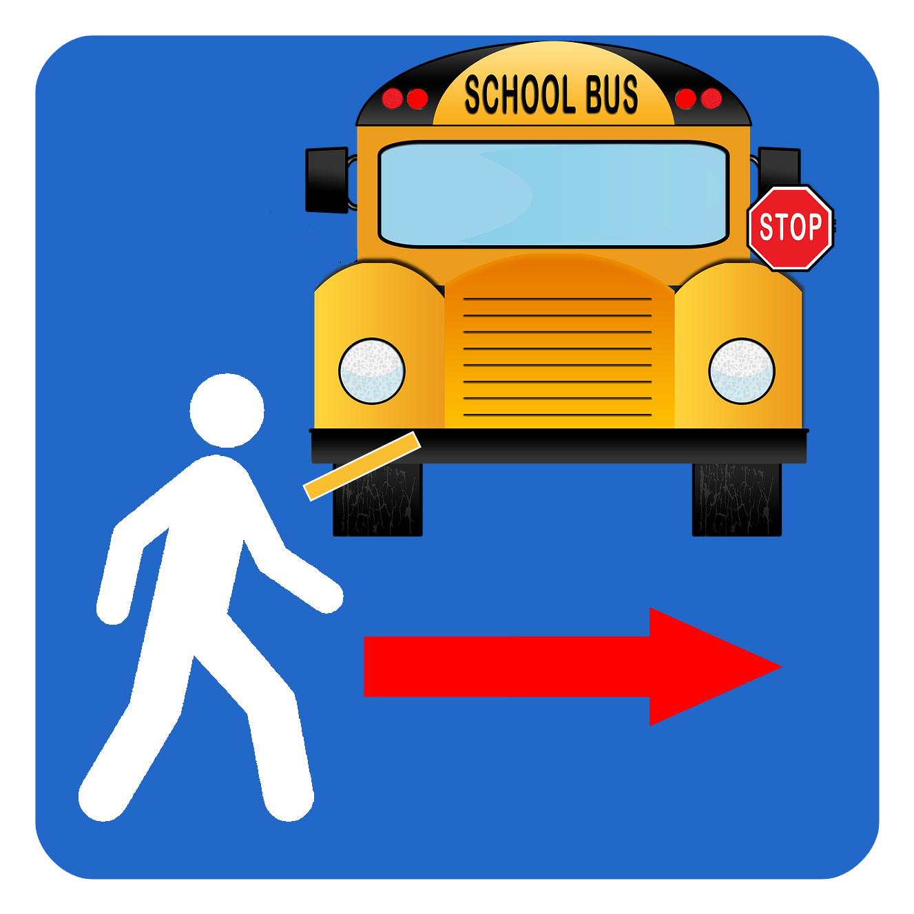 You School Bus Ride Is Organized By People In Groups - You School Bus Ride Is Organized By People In Groups (1524x1524)