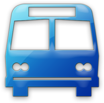 Bus Icon - Bus Icon Png Blue (420x420)