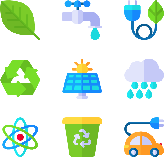 Clipart Sweet Looking Energy Clipart 8 Renewable Technology - Renewable Energy Icon Png (600x564)
