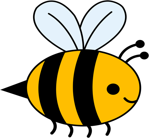 Bee - Bumble Bee Clip Art (510x473)