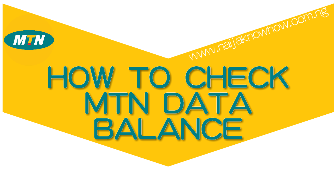How To Check Mtn Data Balance - Mtn How To Check Data (1174x591)