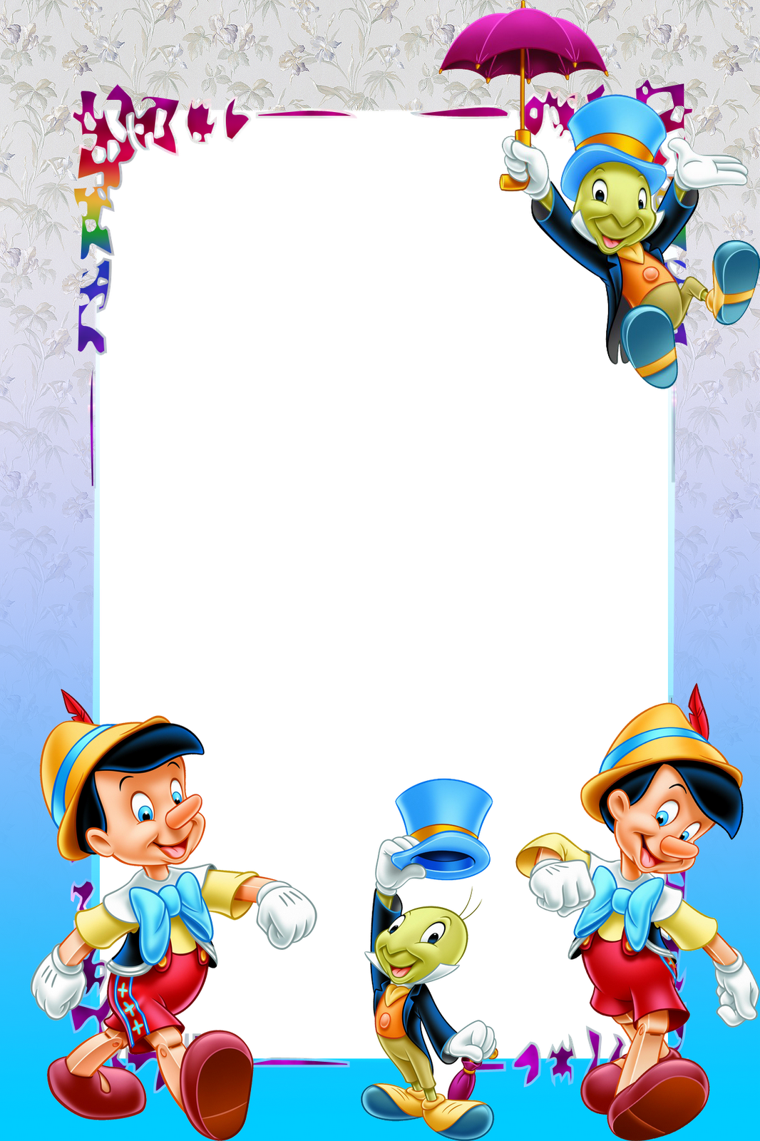 Cosquillitas En La Panza Blogs - Pinocchio Frame (1066x1600)